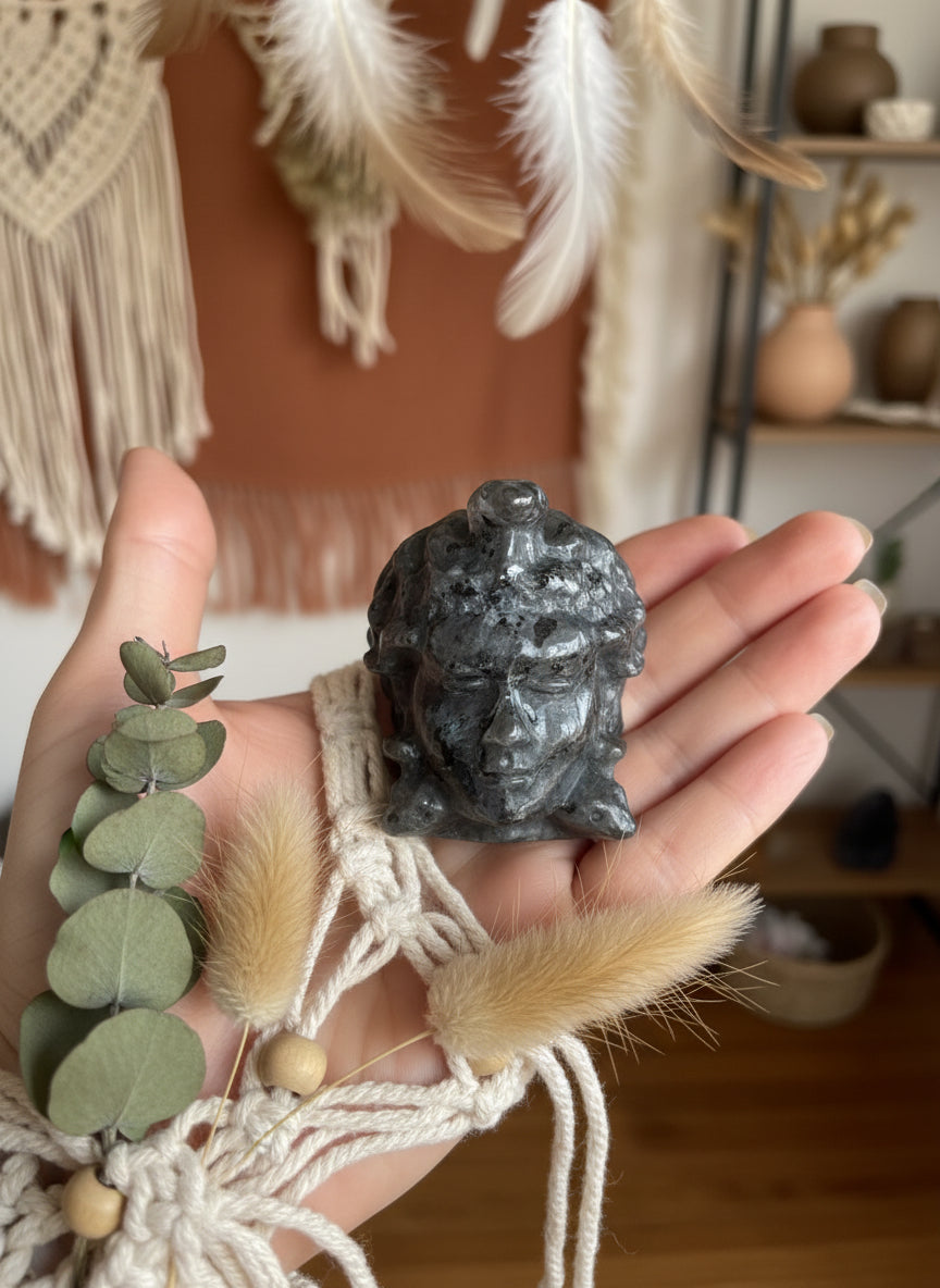 Medusa Stone carving