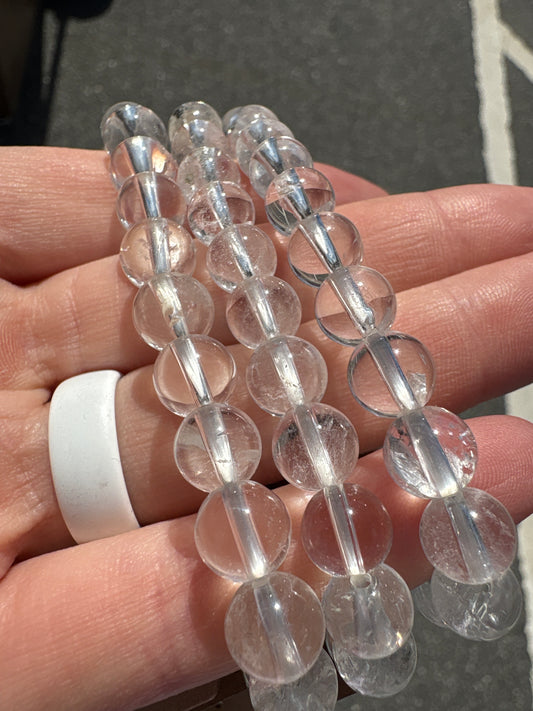 Clear Quartz bracelet 8mm